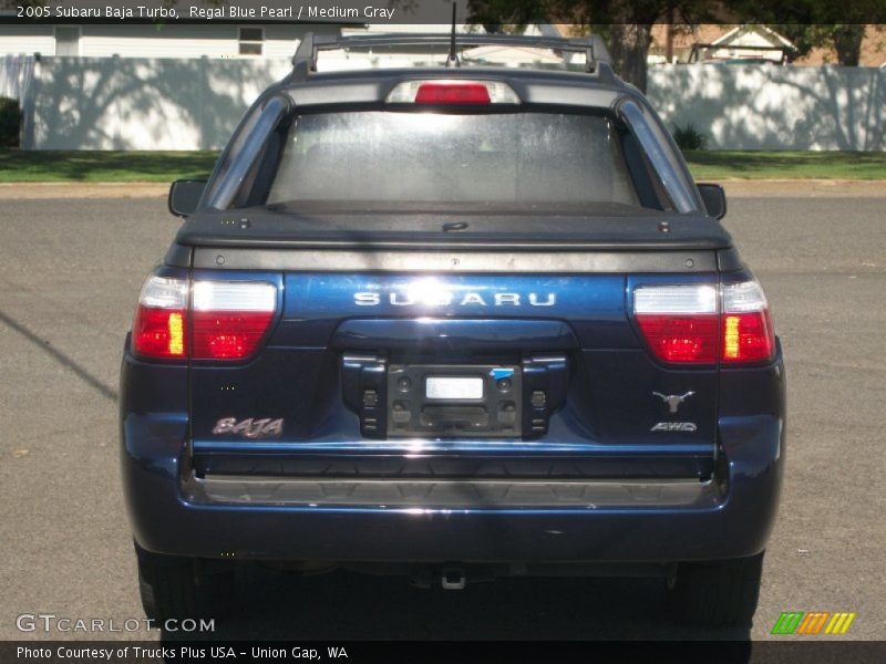 Regal Blue Pearl / Medium Gray 2005 Subaru Baja Turbo
