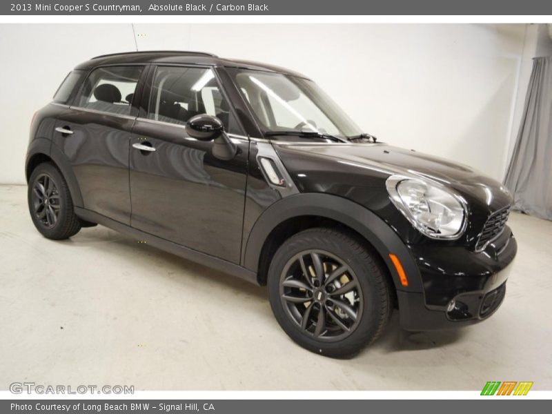 Absolute Black / Carbon Black 2013 Mini Cooper S Countryman