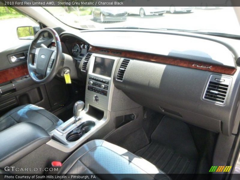 Sterling Grey Metallic / Charcoal Black 2010 Ford Flex Limited AWD