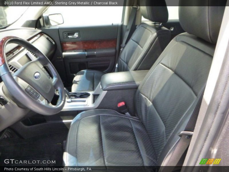 Sterling Grey Metallic / Charcoal Black 2010 Ford Flex Limited AWD