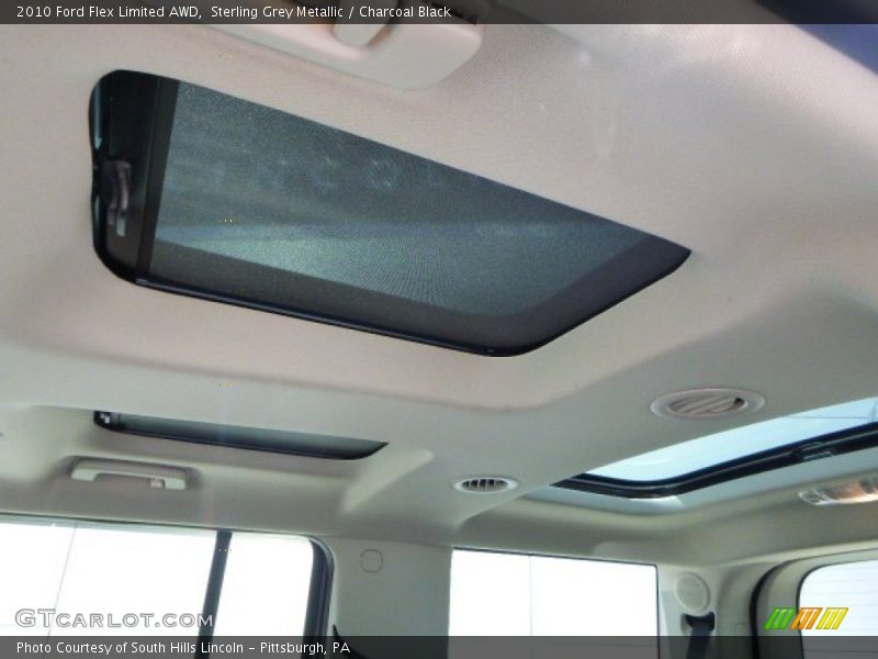 Sterling Grey Metallic / Charcoal Black 2010 Ford Flex Limited AWD