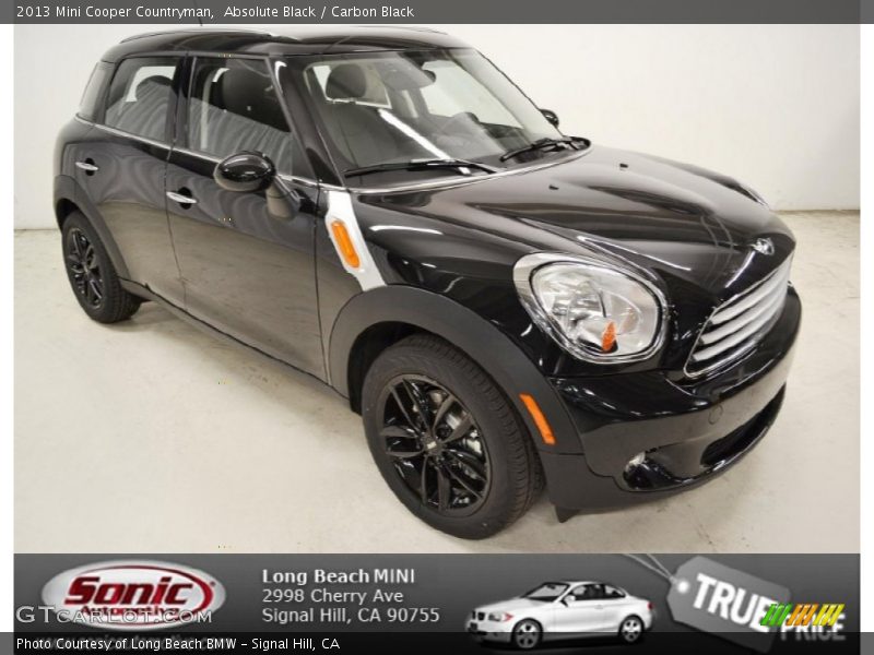 Absolute Black / Carbon Black 2013 Mini Cooper Countryman