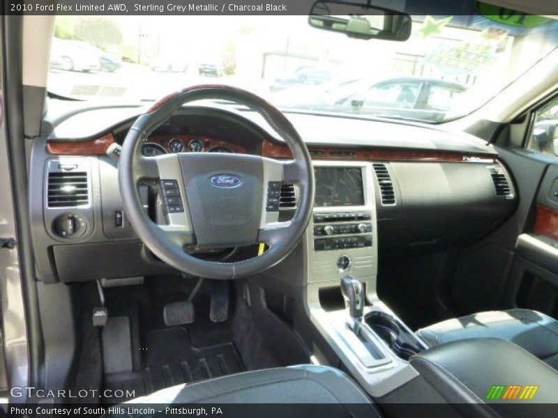Sterling Grey Metallic / Charcoal Black 2010 Ford Flex Limited AWD