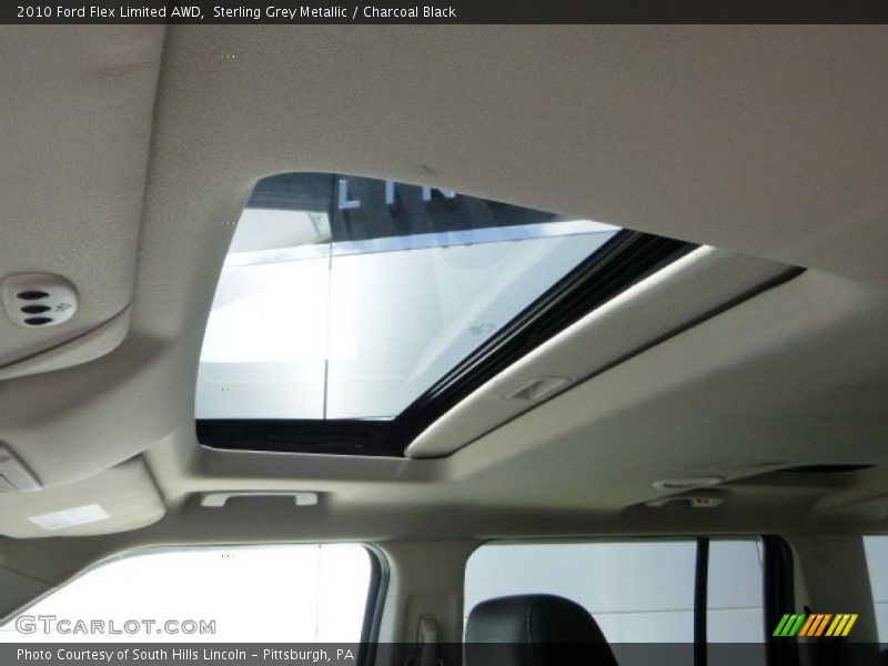 Sterling Grey Metallic / Charcoal Black 2010 Ford Flex Limited AWD