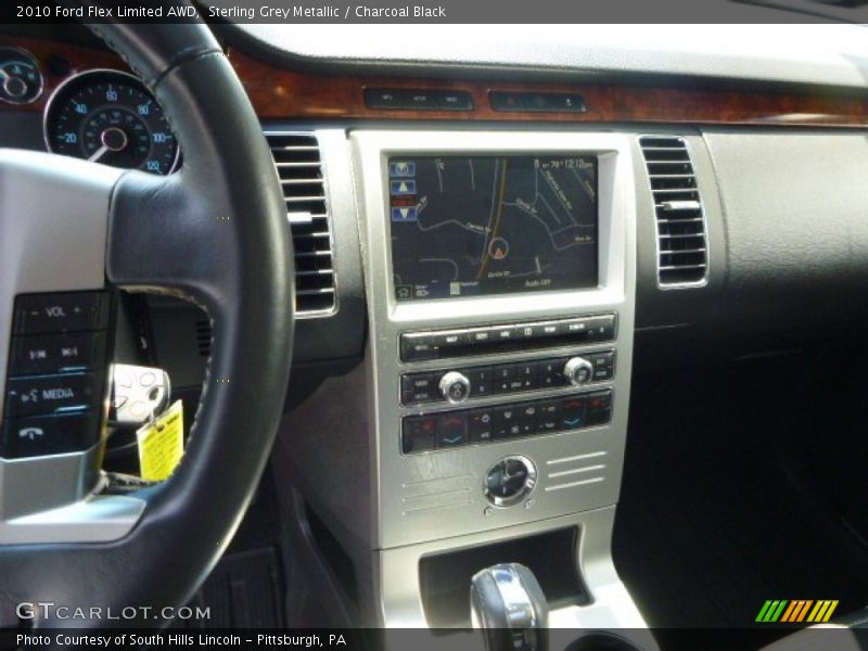 Sterling Grey Metallic / Charcoal Black 2010 Ford Flex Limited AWD