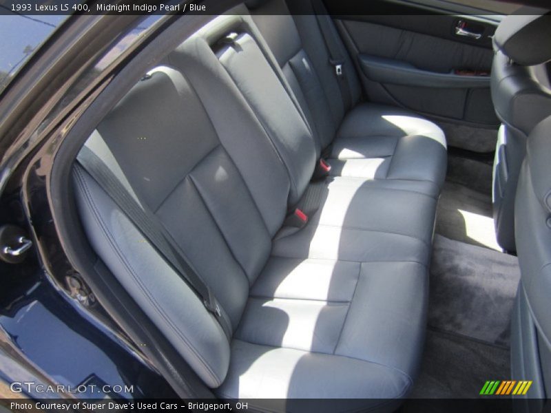 Rear Seat of 1993 LS 400