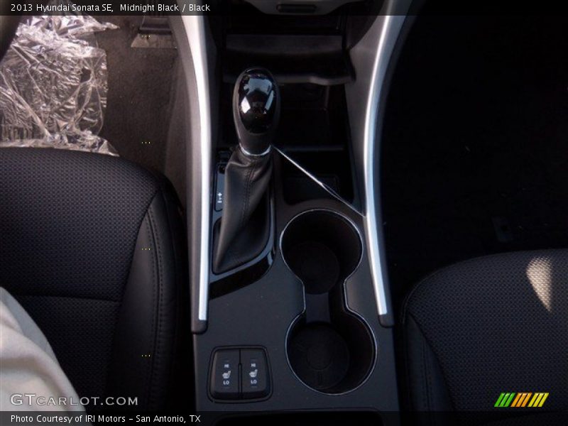 Midnight Black / Black 2013 Hyundai Sonata SE