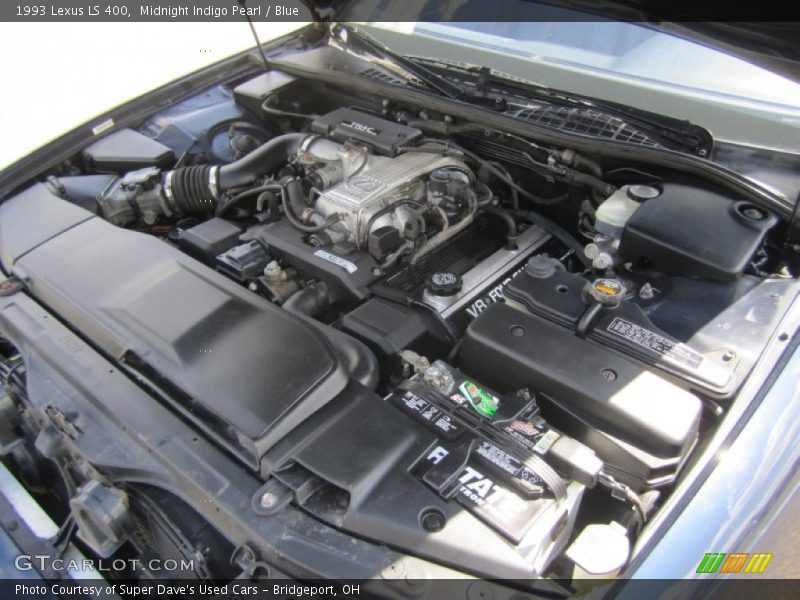  1993 LS 400 Engine - 4.0 Liter DOHC 32-Valve V8