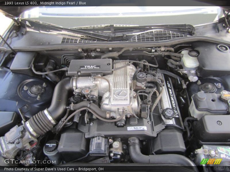  1993 LS 400 Engine - 4.0 Liter DOHC 32-Valve V8