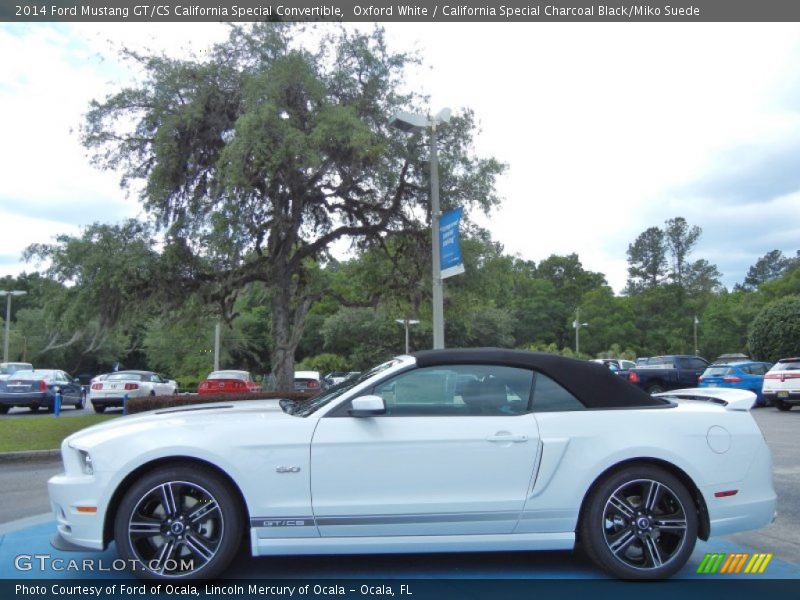  2014 Mustang GT/CS California Special Convertible Oxford White