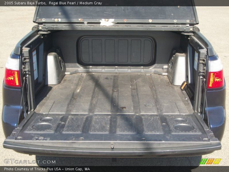 Regal Blue Pearl / Medium Gray 2005 Subaru Baja Turbo