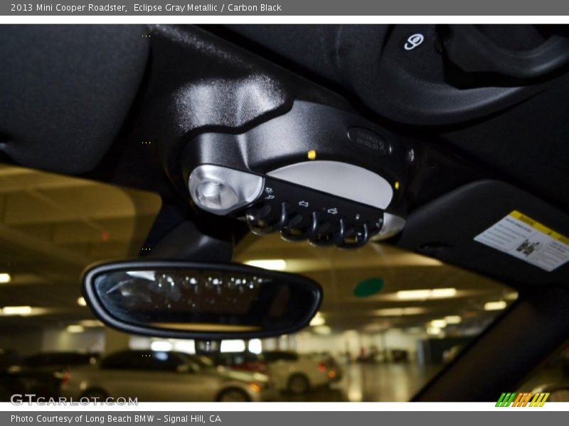 Eclipse Gray Metallic / Carbon Black 2013 Mini Cooper Roadster