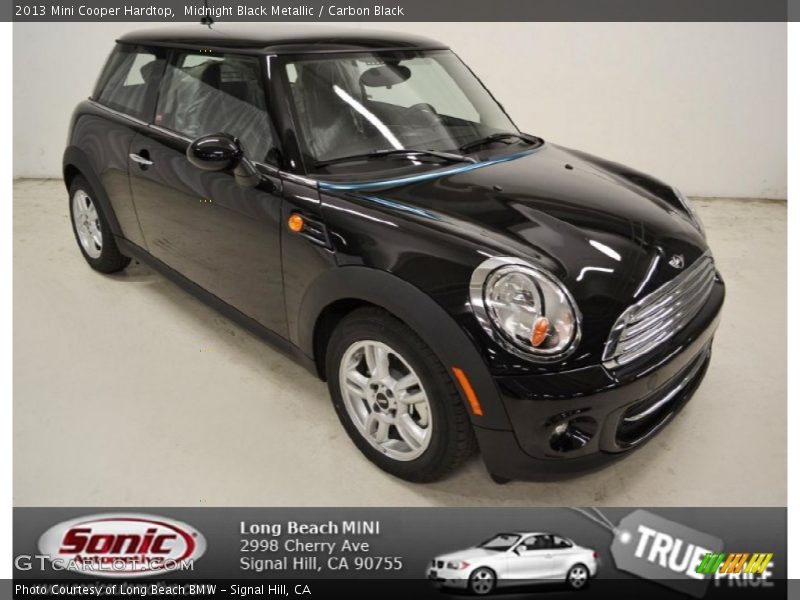 Midnight Black Metallic / Carbon Black 2013 Mini Cooper Hardtop
