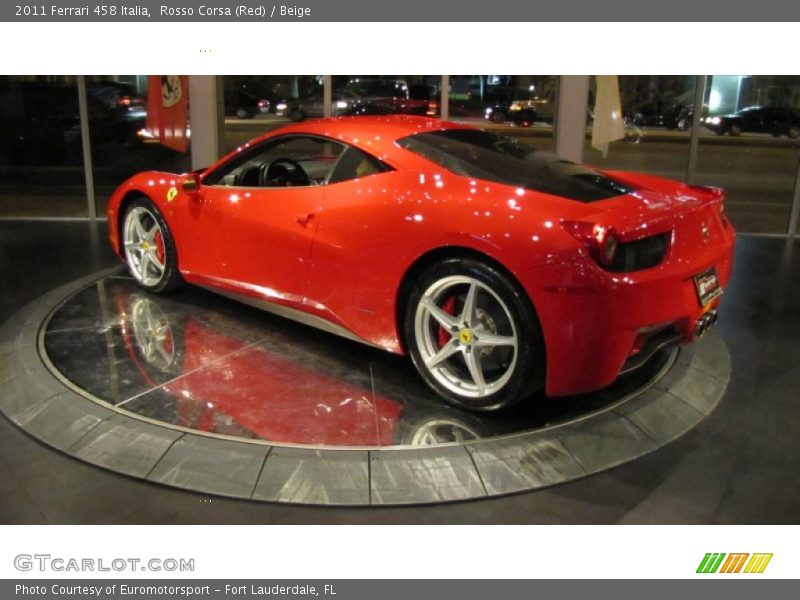 Rosso Corsa (Red) / Beige 2011 Ferrari 458 Italia