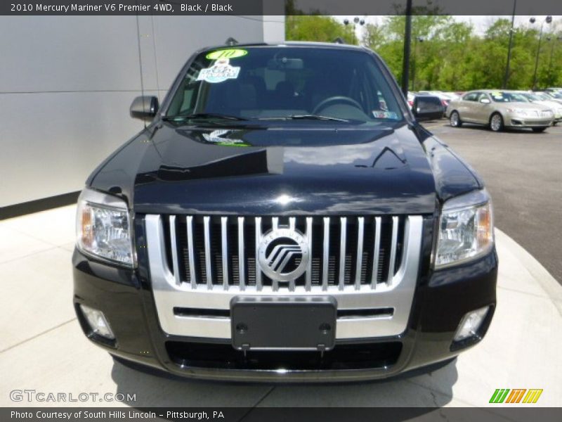 Black / Black 2010 Mercury Mariner V6 Premier 4WD