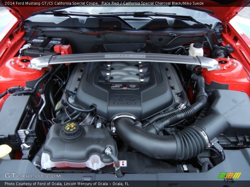  2014 Mustang GT/CS California Special Coupe Engine - 5.0 Liter DOHC 32-Valve Ti-VCT V8