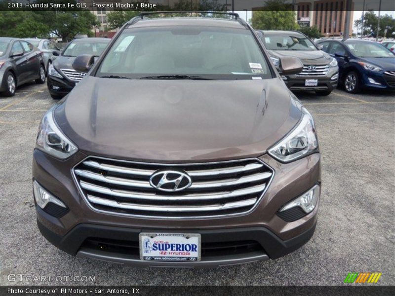 Frosted Mocha / Beige 2013 Hyundai Santa Fe GLS