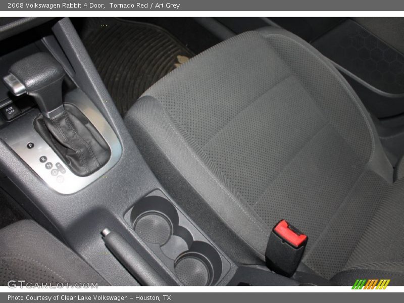 Tornado Red / Art Grey 2008 Volkswagen Rabbit 4 Door