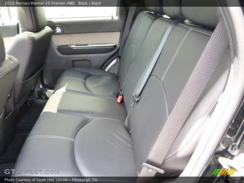 Black / Black 2010 Mercury Mariner V6 Premier 4WD