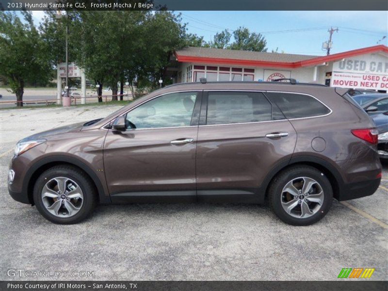 Frosted Mocha / Beige 2013 Hyundai Santa Fe GLS