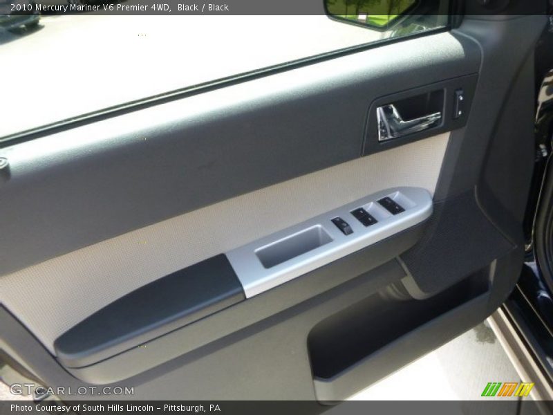 Black / Black 2010 Mercury Mariner V6 Premier 4WD