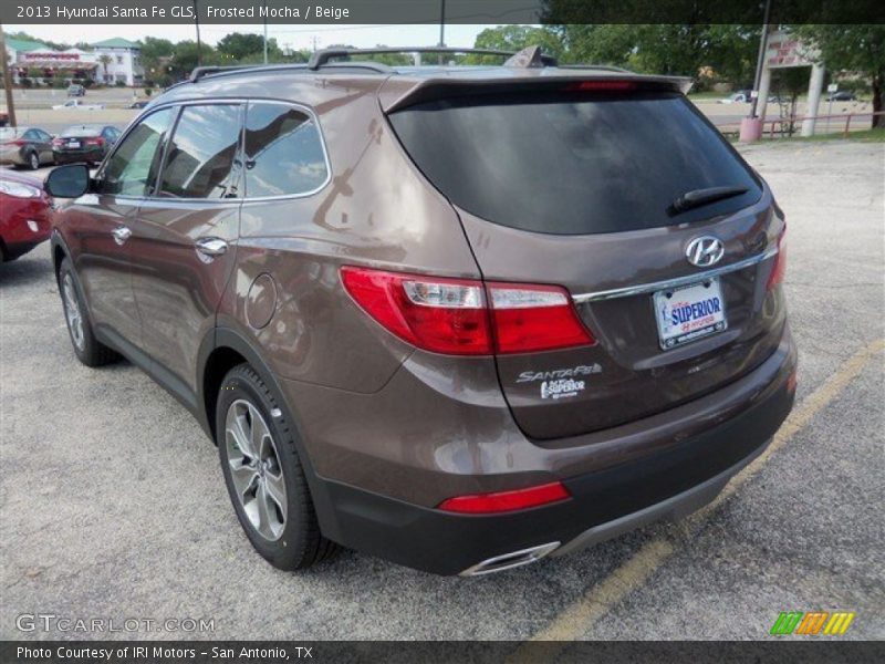 Frosted Mocha / Beige 2013 Hyundai Santa Fe GLS