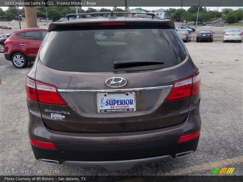 Frosted Mocha / Beige 2013 Hyundai Santa Fe GLS