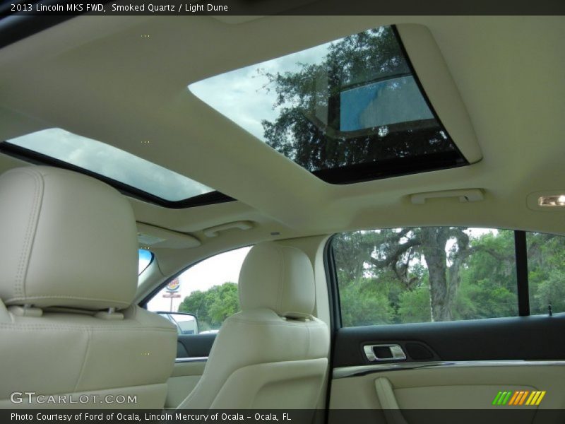 Sunroof of 2013 MKS FWD