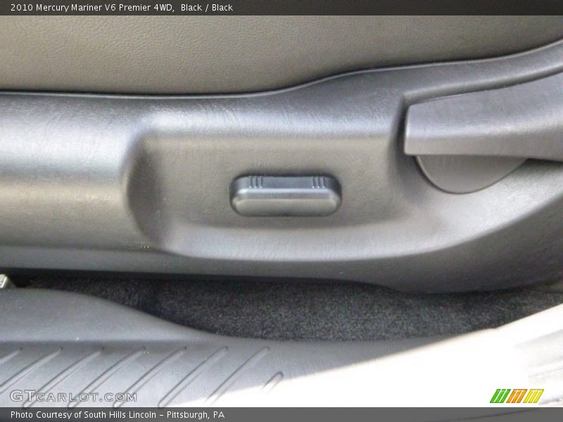 Black / Black 2010 Mercury Mariner V6 Premier 4WD