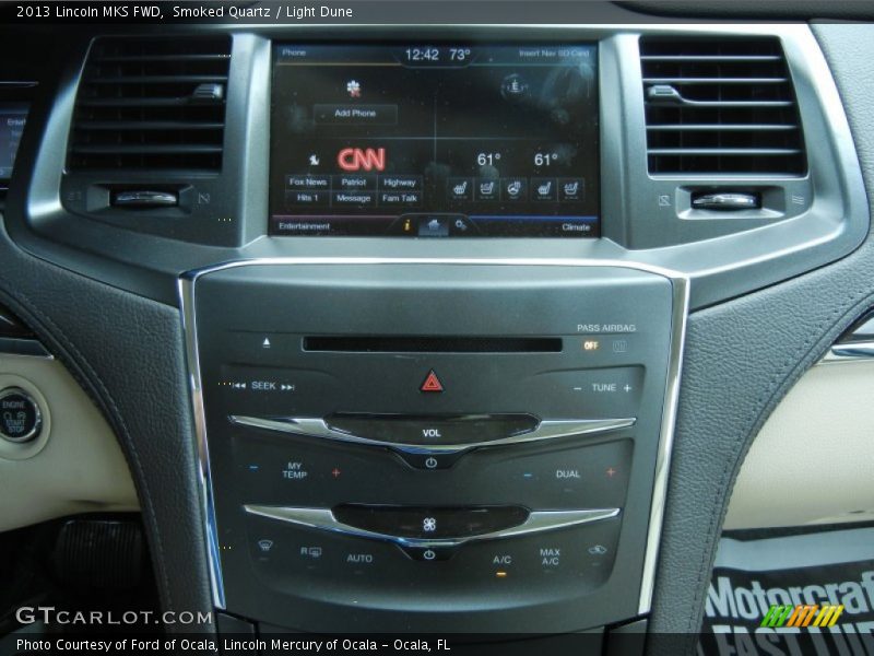 Controls of 2013 MKS FWD