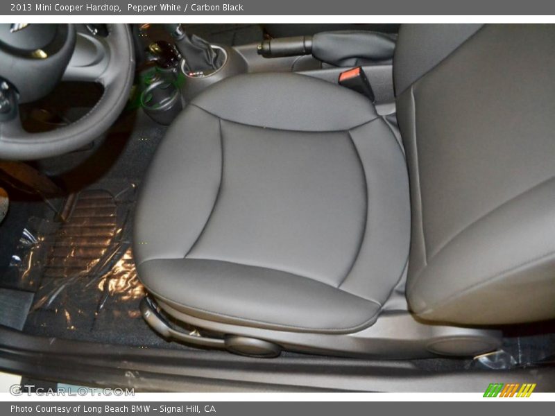 Pepper White / Carbon Black 2013 Mini Cooper Hardtop