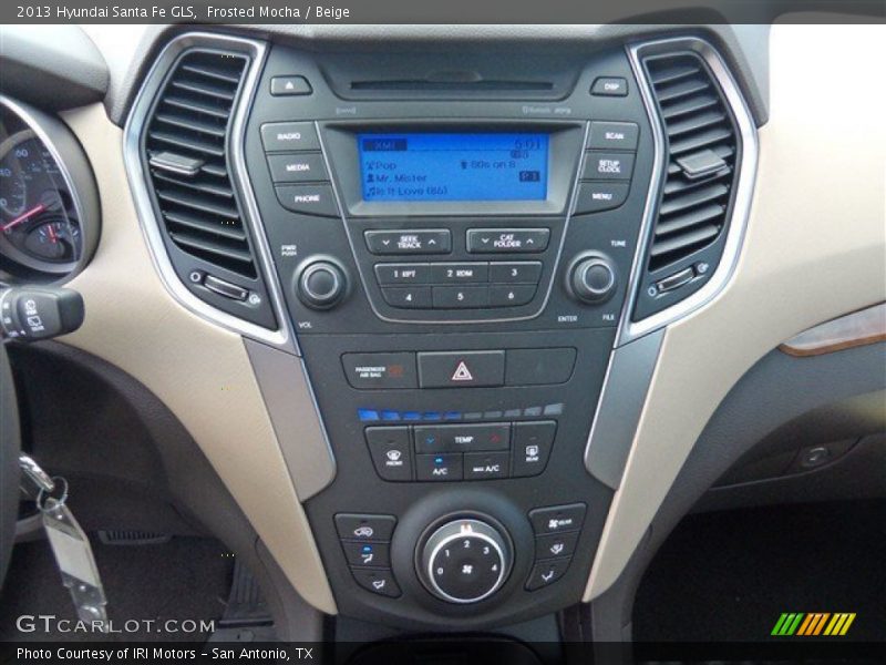 Controls of 2013 Santa Fe GLS