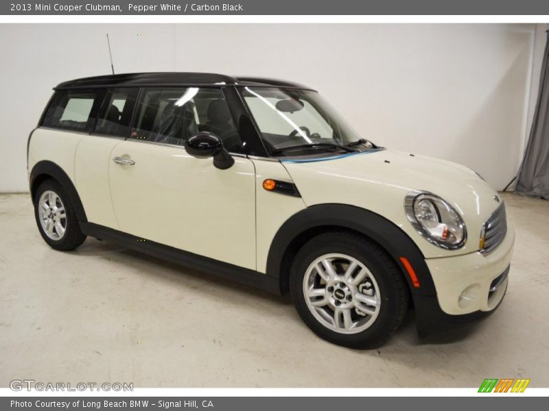 Pepper White / Carbon Black 2013 Mini Cooper Clubman