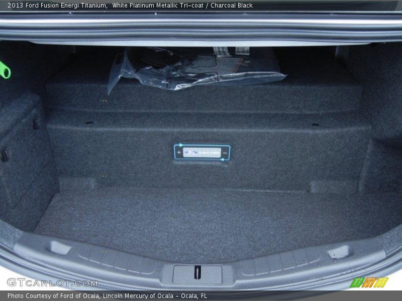 2013 Fusion Energi Titanium Trunk