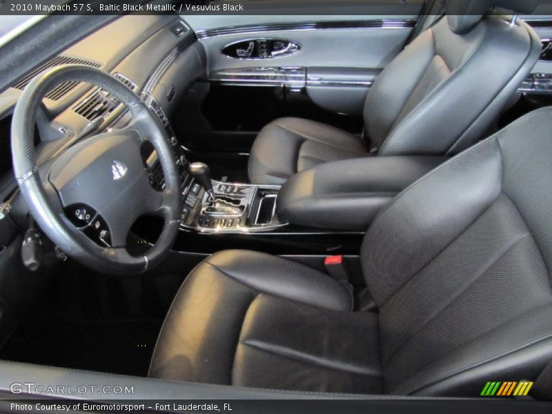  2010 57 S Vesuvius Black Interior