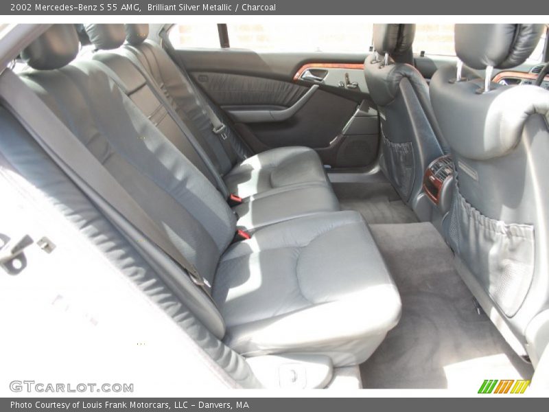 Rear Seat of 2002 S 55 AMG