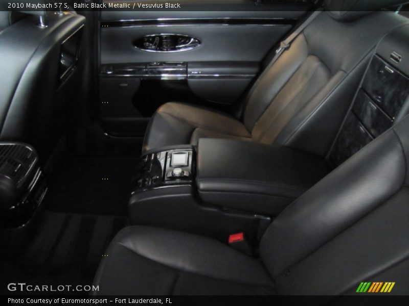 Rear Seat of 2010 57 S