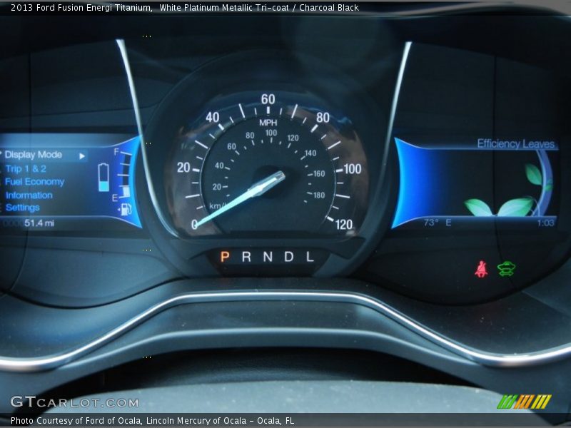  2013 Fusion Energi Titanium Energi Titanium Gauges