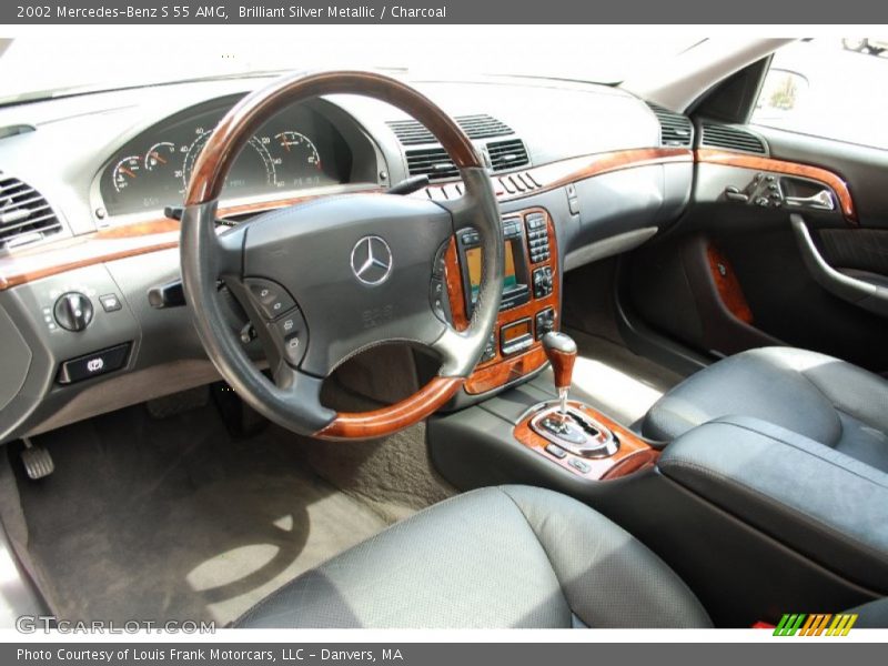  2002 S 55 AMG Charcoal Interior