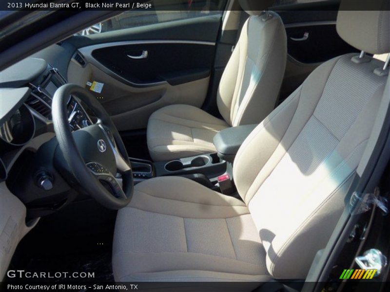 Black Noir Pearl / Beige 2013 Hyundai Elantra GT