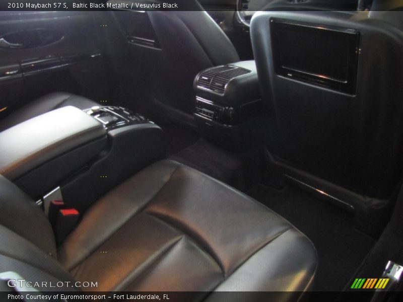 Baltic Black Metallic / Vesuvius Black 2010 Maybach 57 S