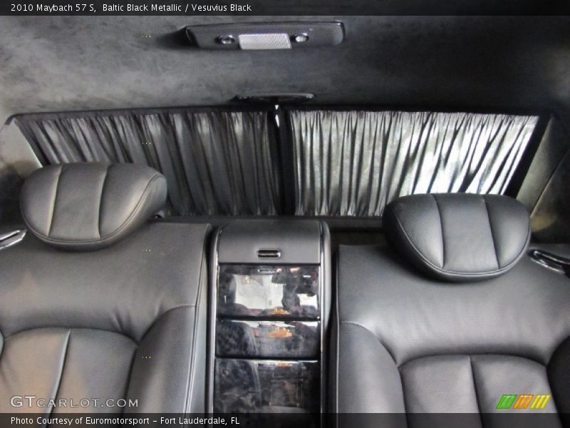 Rear Seat of 2010 57 S