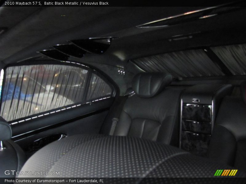 Baltic Black Metallic / Vesuvius Black 2010 Maybach 57 S