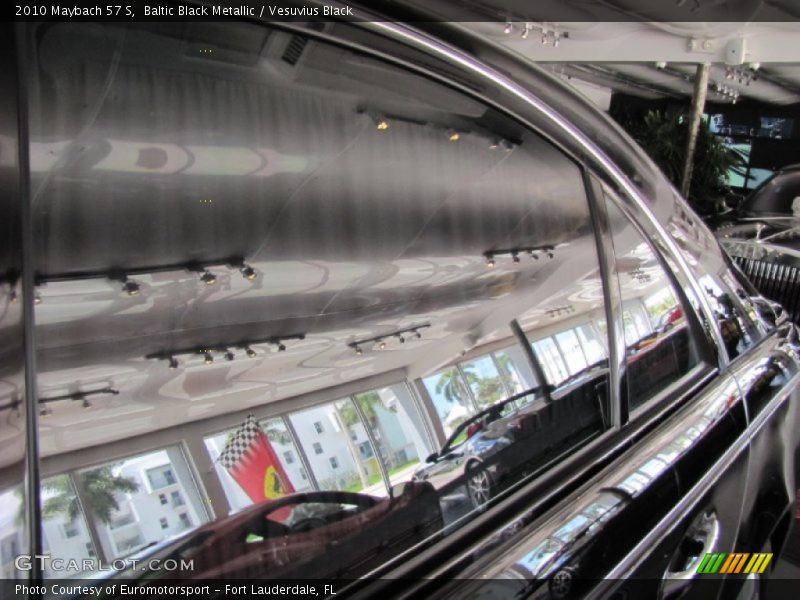 Baltic Black Metallic / Vesuvius Black 2010 Maybach 57 S