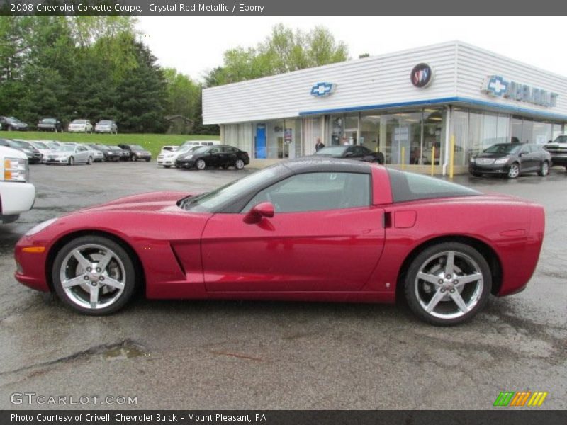 2008 Corvette Coupe Crystal Red Metallic