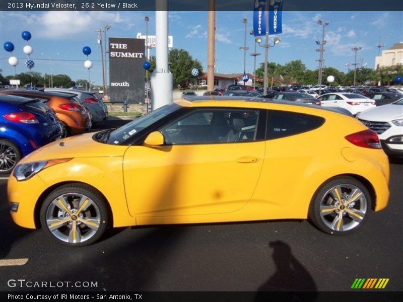 26.2 Yellow / Black 2013 Hyundai Veloster