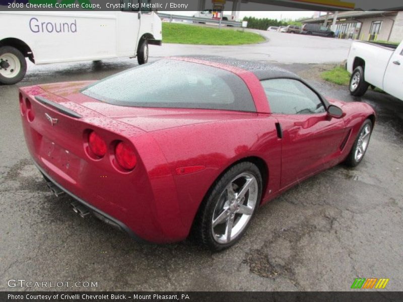  2008 Corvette Coupe Crystal Red Metallic