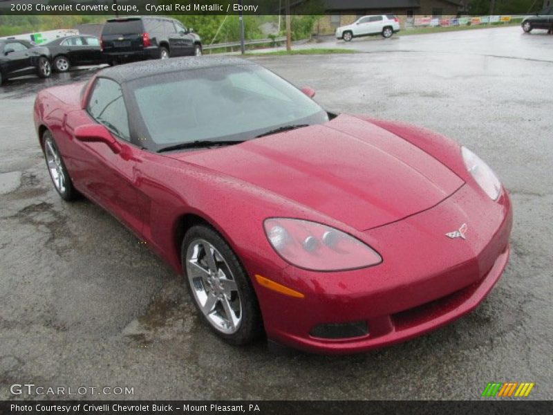 Front 3/4 View of 2008 Corvette Coupe