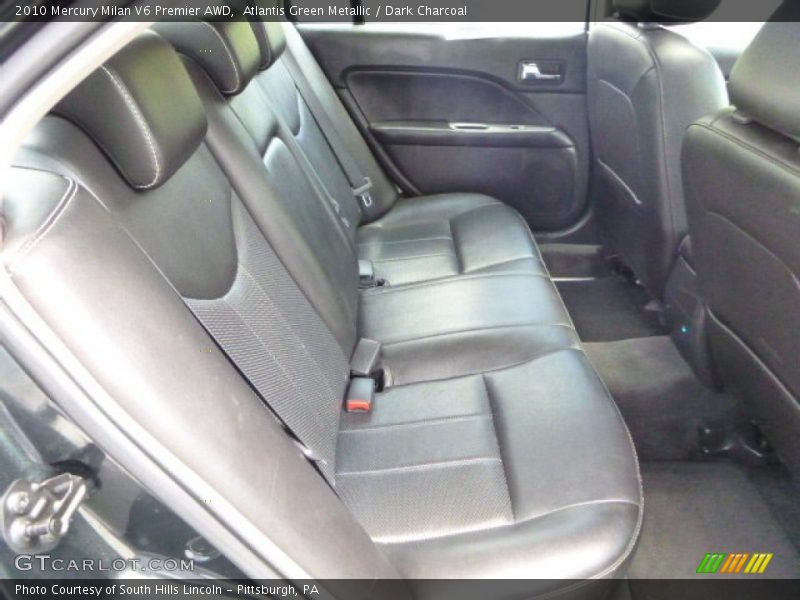 Atlantis Green Metallic / Dark Charcoal 2010 Mercury Milan V6 Premier AWD