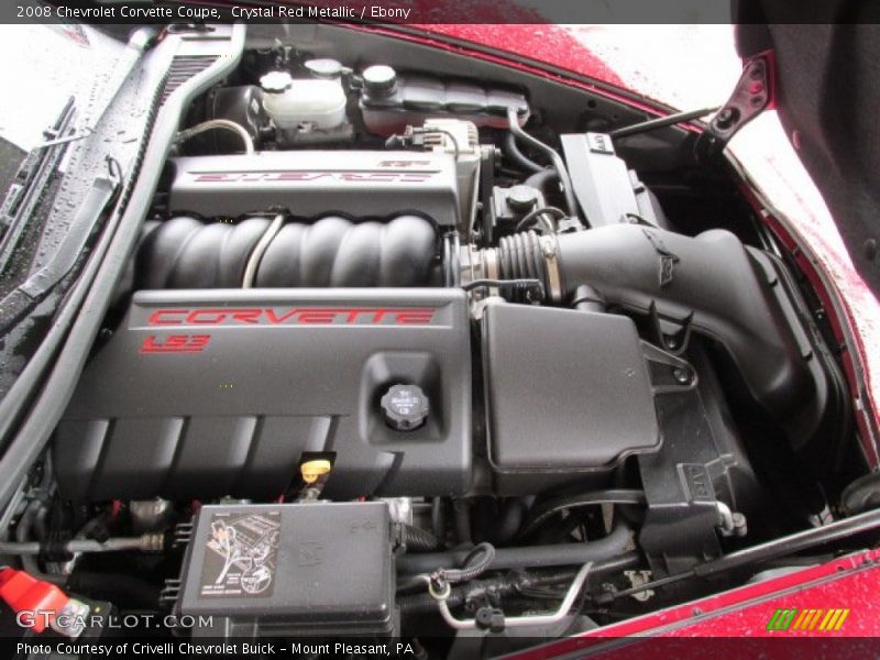  2008 Corvette Coupe Engine - 6.2 Liter OHV 16-Valve LS3 V8